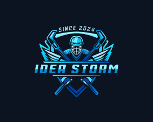 Shield Hockey League logo design