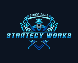 Shield Hockey League logo design