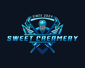 Shield Hockey League logo design