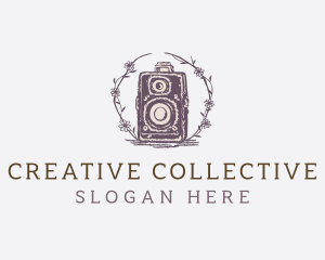 Vintage Camera Photography logo design