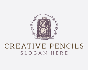 Vintage Camera Photography logo design