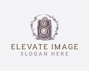 Vintage Camera Photography logo design