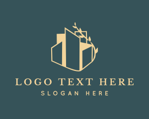 Office Space - Deluxe Real Estate logo design