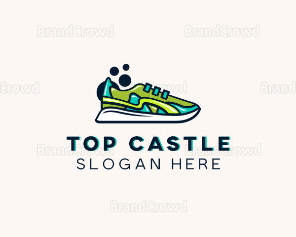 Running Shoes Sportswear Logo