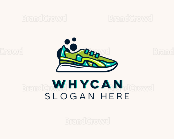 Running Shoes Sportswear Logo