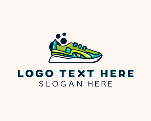 Running Shoes Sportswear Logo