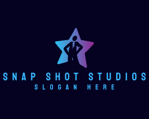 Recruitment - Star Human Leader logo design