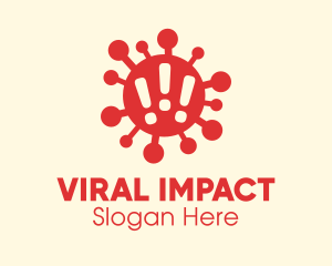 Infection - Virus Outbreak Alert logo design