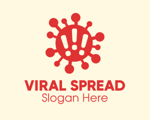Infection - Virus Outbreak Alert logo design