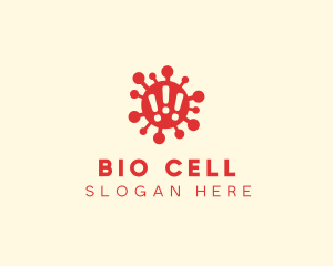 Microorganism - Virus Outbreak Alert logo design