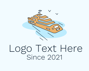 Coast Guard - Sea Ferry Cruise logo design