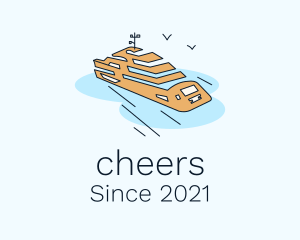 Seafarer - Sea Ferry Cruise logo design