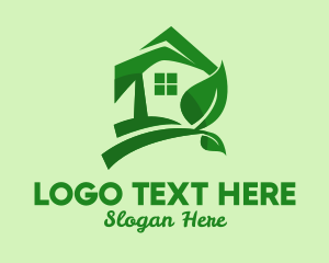 Green House - Nature Green House logo design
