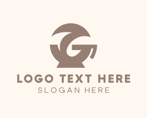 Coffee Bean - Cup Letter G logo design