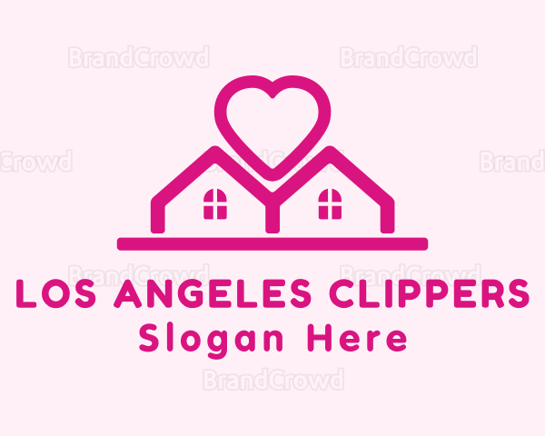 Heart Neighborhood Houses Logo