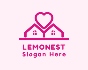 Heart Neighborhood Houses Logo