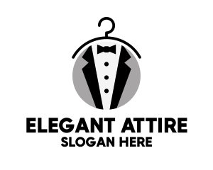 Attire - Mens Tuxedo Fashion Boutique logo design