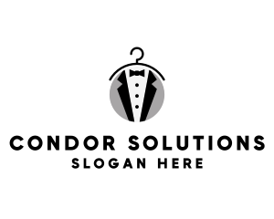 Mens Tuxedo Fashion Clothing logo design