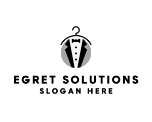 Mens Tuxedo Fashion Clothing logo design