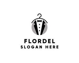 Mens Tuxedo Fashion Clothing logo design