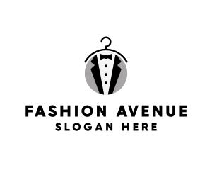 Mens Tuxedo Fashion Clothing logo design