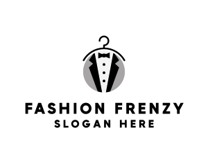 Mens Tuxedo Fashion Clothing logo design