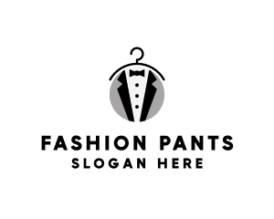 Mens Tuxedo Fashion Boutique logo design