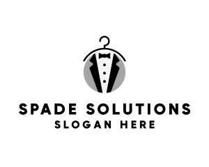 Mens Tuxedo Fashion Clothing logo design