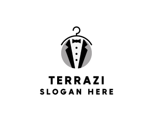 Mens Tuxedo Fashion Clothing logo design