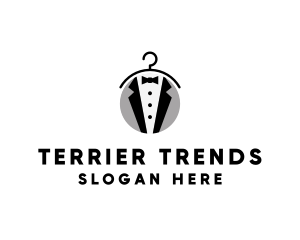 Mens Tuxedo Fashion Clothing logo design