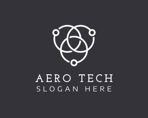 Intersecting Orbits Tech logo design