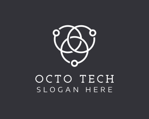 Intersecting Orbits Tech logo design