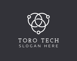 Intersecting Orbits Tech logo design