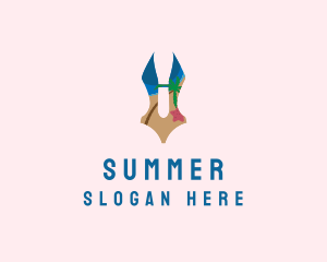 Summer Fashion Swimwear  logo design