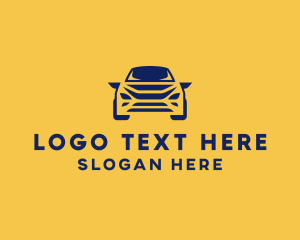 Suv - Sedan Car Rental logo design