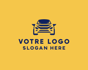 Sedan Car Rental Logo