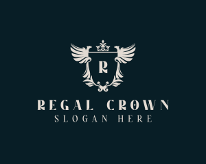 Regal Phoenix Heraldry logo design