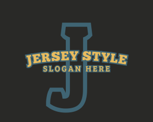 Jersey - Sporty Athletic Varsity logo design