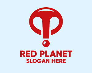 Red Exclamation Point  logo design