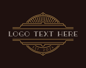 Bistro - Elegant Art Deco logo design
