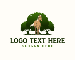 Ranch - Horse Ranch Farm logo design