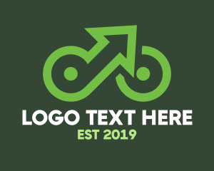 Recycle - Arrow Bike Cycling logo design