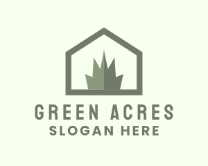 Grass Garden House logo design