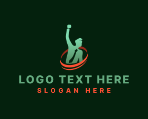 Office - Office Employee Business Man logo design