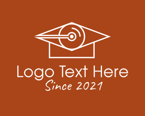 Minimalist Online Class  logo design