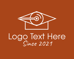 Distance Learning - Minimalist Online Class logo design