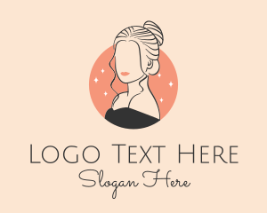 Hair - Female Hair Beauty logo design