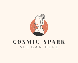 Female Hair Beauty logo design