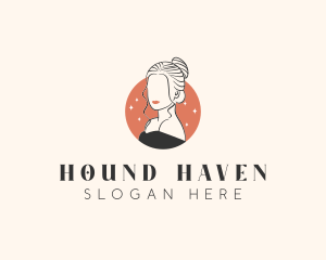 Female Hair Beauty logo design