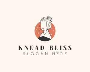 Female Hair Beauty logo design